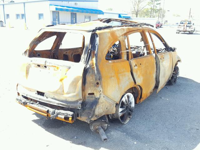 5J6RE3H75AL016801 - 2010 HONDA CR-V EXL BURN photo 4