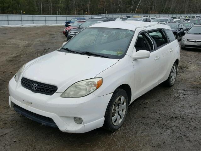 2T1KR32EX6C558574 - 2006 TOYOTA COROLLA MA WHITE photo 2