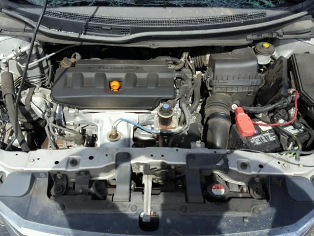 19XFB2F87CE319274 - 2012 HONDA CIVIC EX Gümüş foto 7