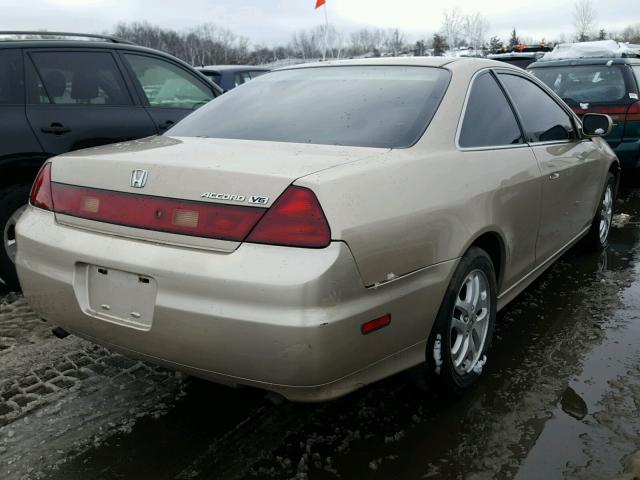 1HGCG22511A036211 - 2001 HONDA ACCORD EX GOLD photo 4