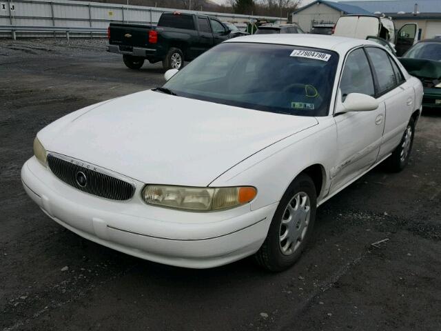 2G4WS52J1Y1238488 - 2000 BUICK CENTURY CU WHITE photo 2