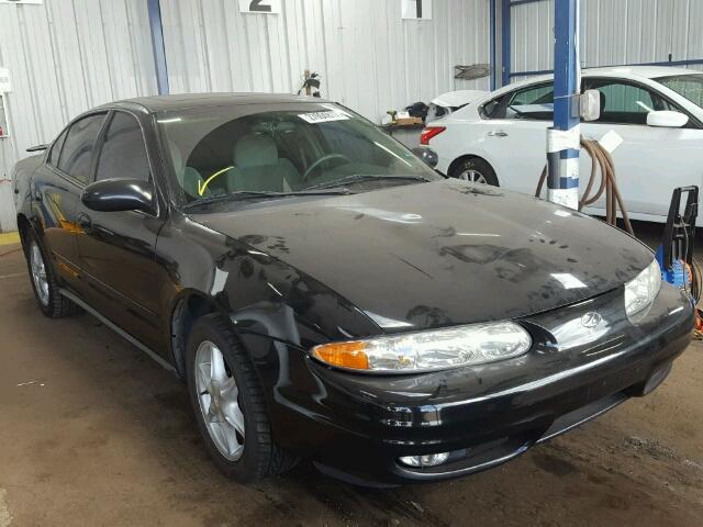 1G3NL52E24C115352 - 2004 OLDSMOBILE ALERO GL BLACK photo 1