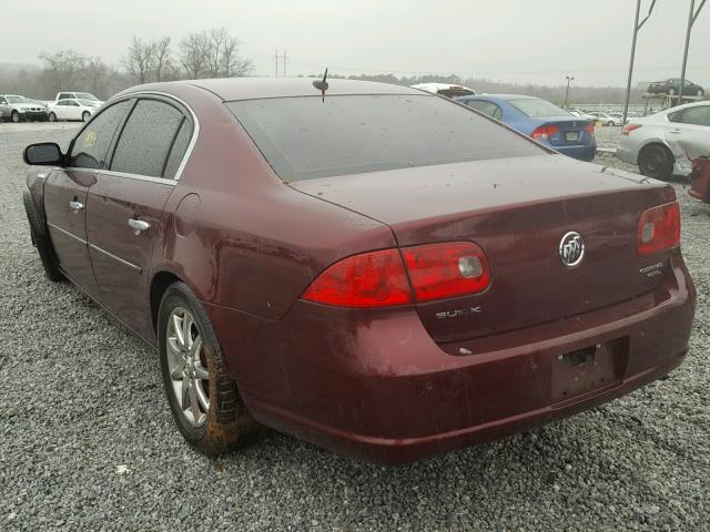 1G4HD57236U248302 - 2006 BUICK LUCERNE CX MAROON photo 3