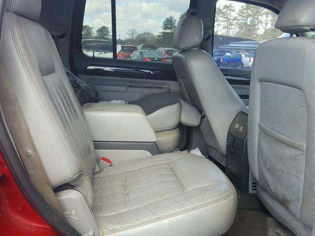 5LMEU68H34ZJ53084 - 2004 LINCOLN AVIATOR 栗色 照片 6