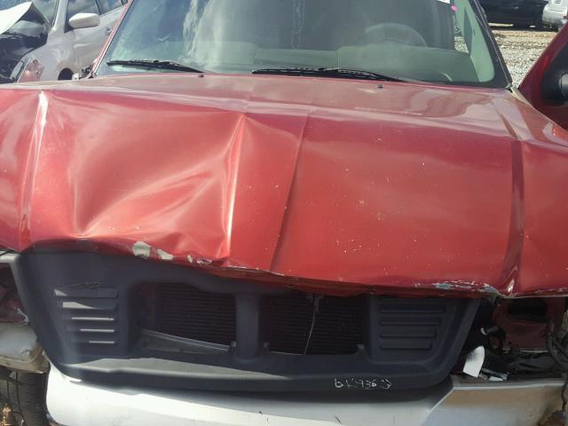 5LMEU68H34ZJ53084 - 2004 LINCOLN AVIATOR 栗色 照片 7