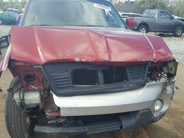 5LMEU68H34ZJ53084 - 2004 LINCOLN AVIATOR 栗色 照片 9