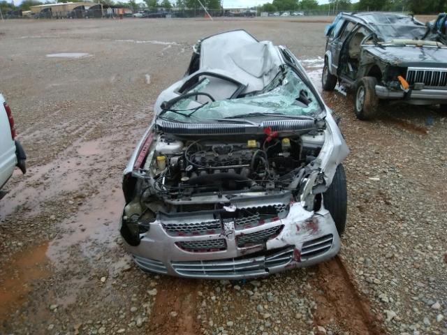 1B3ES26C75D101132 - 2005 DODGE NEON BASE SILVER photo 9