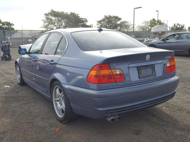 WBAEV53414KM06038 - 2004 BMW 330 I BLUE photo 3