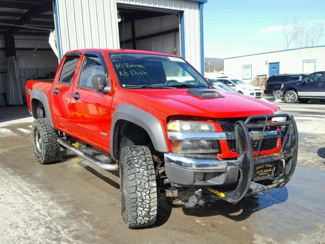 1GCDT136868157283 - 2006 CHEVROLET COLORADO RED photo 1