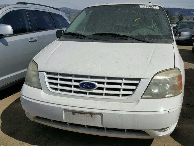 2FMZA51667BA17698 - 2007 FORD FREESTAR S WHITE photo 9