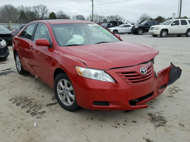 4T4BE46K19R112923 - 2009 TOYOTA CAMRY BASE RED photo 1