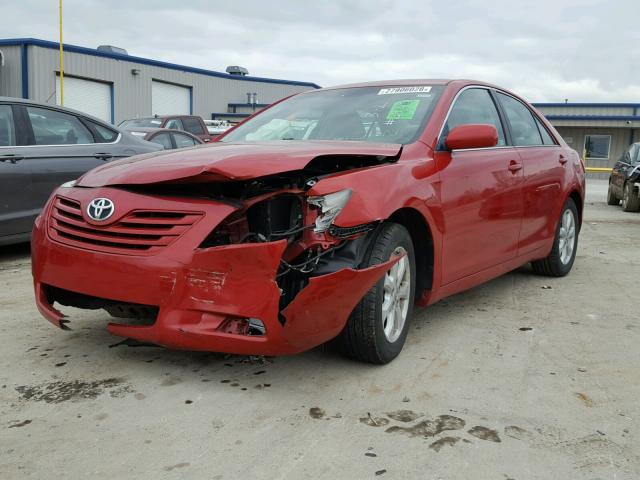 4T4BE46K19R112923 - 2009 TOYOTA CAMRY BASE RED photo 2