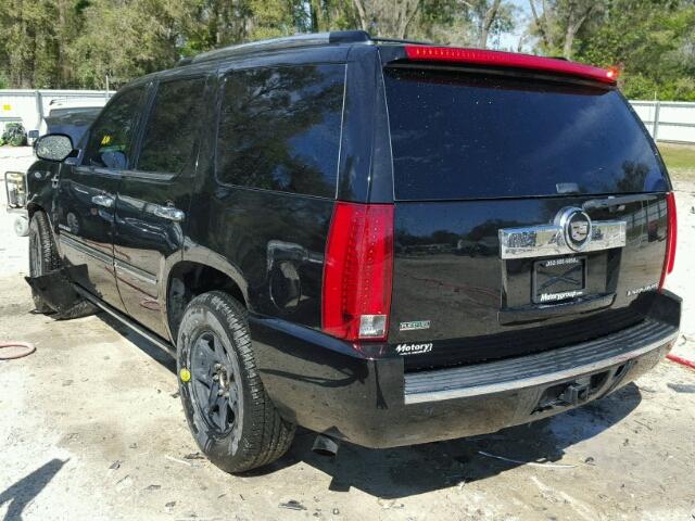 1GYUCCEF0AR172740 - 2010 CADILLAC ESCALADE P BLACK photo 3