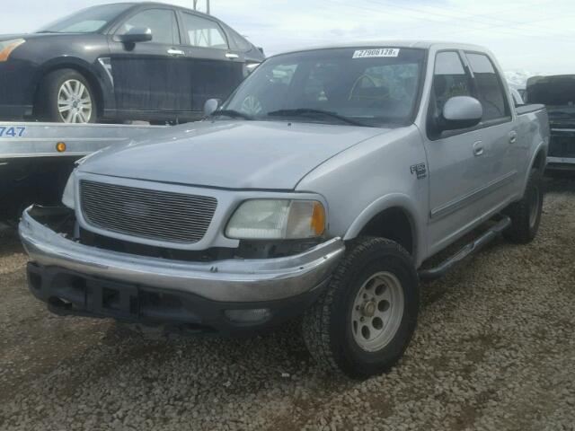 1FTRW08L33KB27466 - 2003 FORD F150 SUPER SILVER photo 2