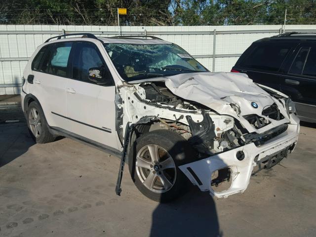 5UXZV4C55CL757503 - 2012 BMW X5 XDRIVE3 WHITE photo 1