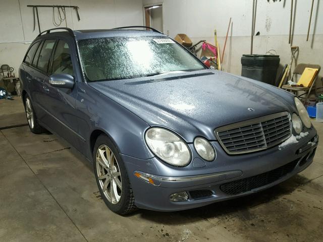 WDBUH83JX4X164283 - 2004 MERCEDES-BENZ E 500 4MAT BLUE photo 1