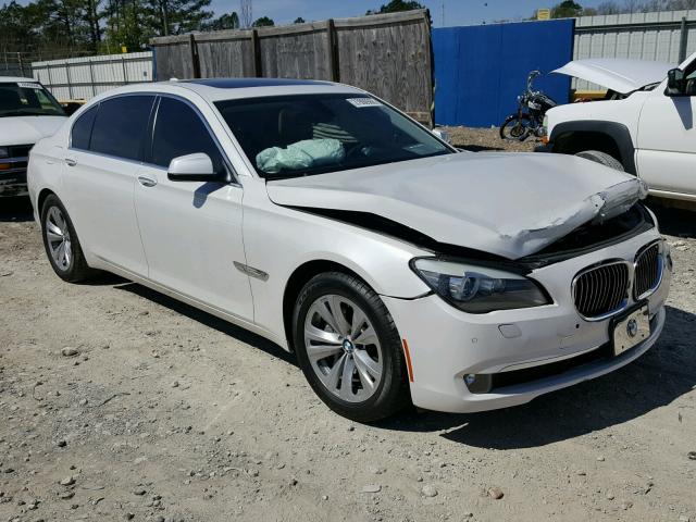 WBAKB4C57CC575519 - 2012 BMW 740 LI WHITE photo 1