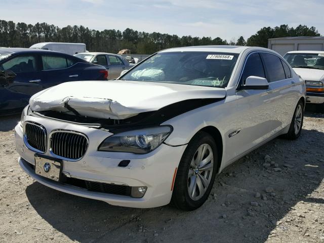 WBAKB4C57CC575519 - 2012 BMW 740 LI WHITE photo 2