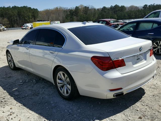 WBAKB4C57CC575519 - 2012 BMW 740 LI WHITE photo 3