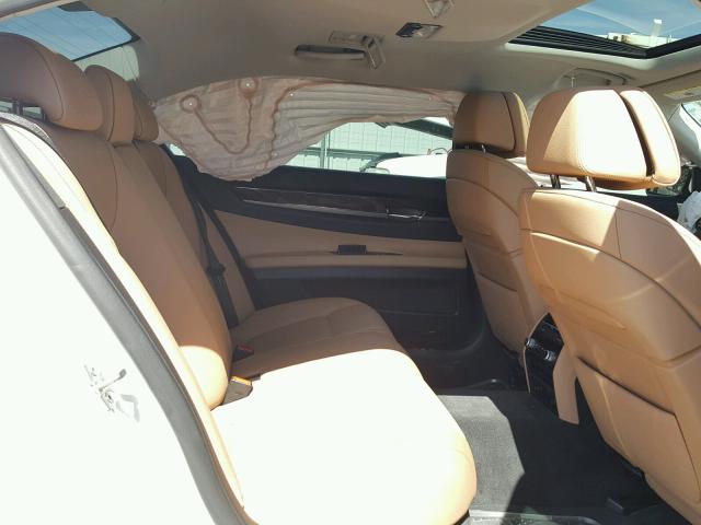 WBAKB4C57CC575519 - 2012 BMW 740 LI WHITE photo 6