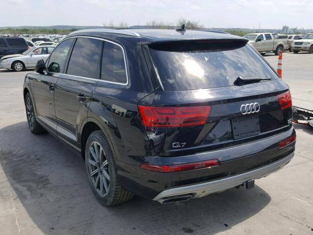 WA1LAAF74HD000070 - 2017 AUDI Q7 PREMIUM BLACK photo 3