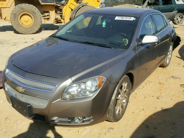 1G1ZG5E74CF252060 - 2012 CHEVROLET MALIBU LTZ 金色 照片 2
