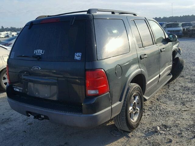 1FMZU63K23ZA45173 - 2003 FORD EXPLORER X GREEN photo 4