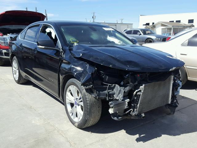 2G1125S35F9113307 - 2015 CHEVROLET IMPALA LT BLACK photo 1