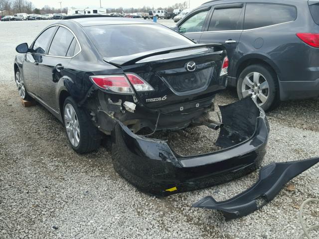 1YVHZ8EH5D5M06509 - 2013 MAZDA 6 TOURING BLACK photo 3