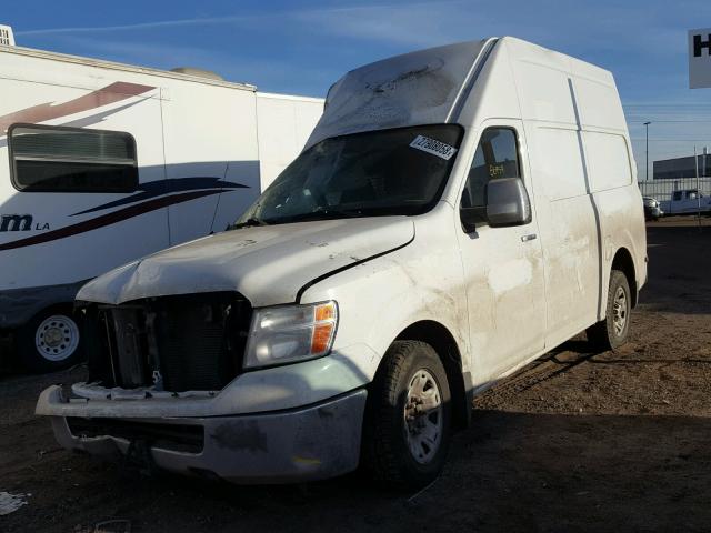 1N6BF0LY5CN115769 - 2012 NISSAN NV 2500 WHITE photo 2