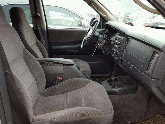 1D4HS48Z83F625063 - 2003 DODGE DURANGO SL SILVER photo 5