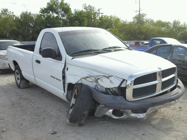 1D7HA16K12J203156 - 2002 DODGE RAM 1500 WHITE photo 1