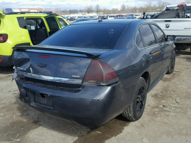 2G1WB5EK2A1116746 - 2010 CHEVROLET IMPALA LT CHARCOAL photo 4