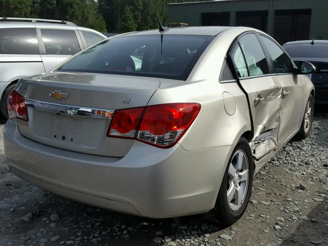 1G1PC5SB8E7327531 - 2014 CHEVROLET CRUZE LT TAN photo 4