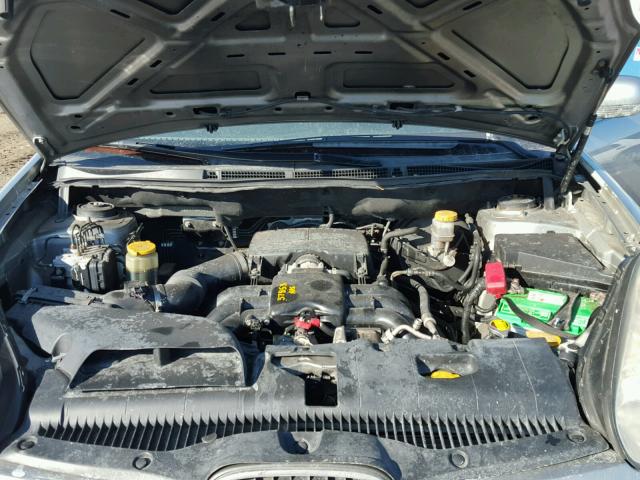 4S4WX82D374404266 - 2007 SUBARU B9 TRIBECA GRAY photo 7