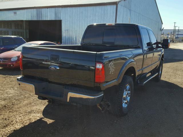 1FT7W2BT7EEA57533 - 2014 FORD F250 SUPER BLACK photo 4