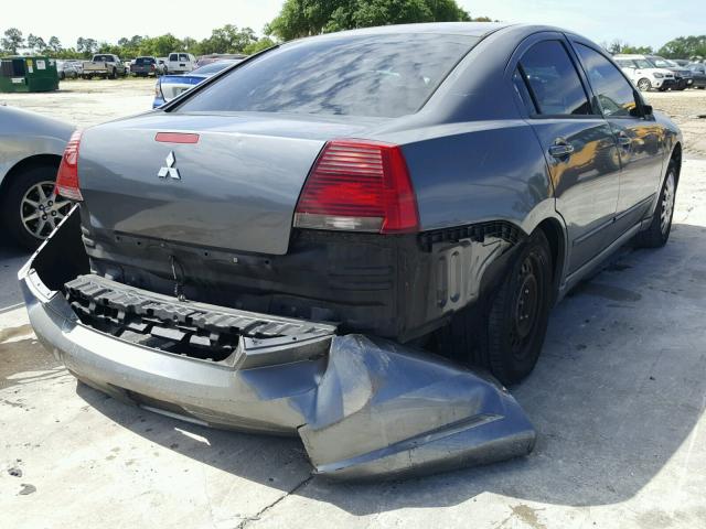 4A3AB36F56E065544 - 2006 MITSUBISHI GALANT ES GRAY photo 4