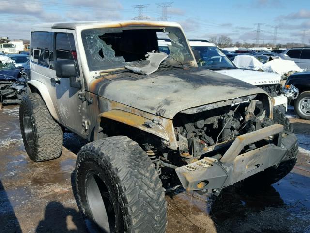1C4AJWBGXDL546436 - 2013 JEEP WRANGLER S WHITE photo 1