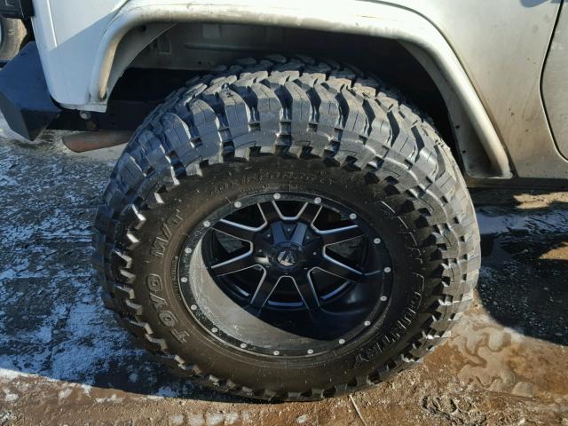 1C4AJWBGXDL546436 - 2013 JEEP WRANGLER S WHITE photo 9