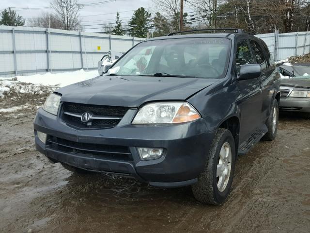 2HNYD18253H524774 - 2003 ACURA MDX GRAY photo 2