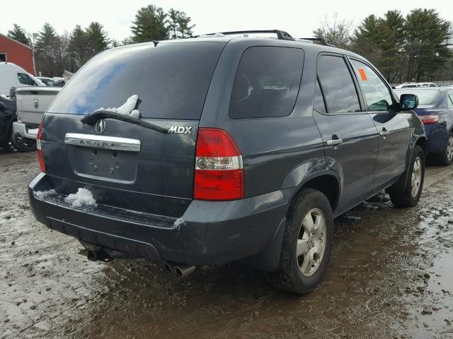 2HNYD18253H524774 - 2003 ACURA MDX GRAY photo 4