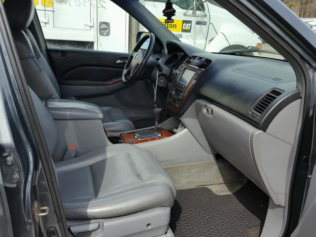 2HNYD18253H524774 - 2003 ACURA MDX GRAY photo 5