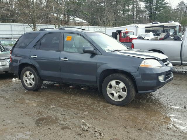 2HNYD18253H524774 - 2003 ACURA MDX GRAY photo 9