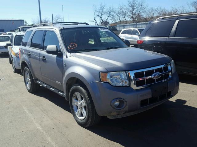 1FMCU59HX8KD74263 - 2008 FORD ESCAPE HEV GRAY photo 1