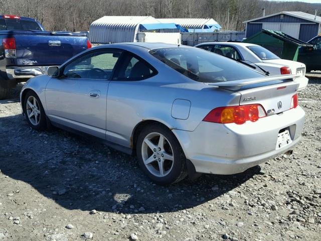 JH4DC53892C007696 - 2002 ACURA RSX SILVER photo 3