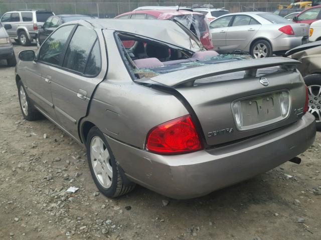 3N1CB51D26L503436 - 2006 NISSAN SENTRA 1.8 GRAY photo 3