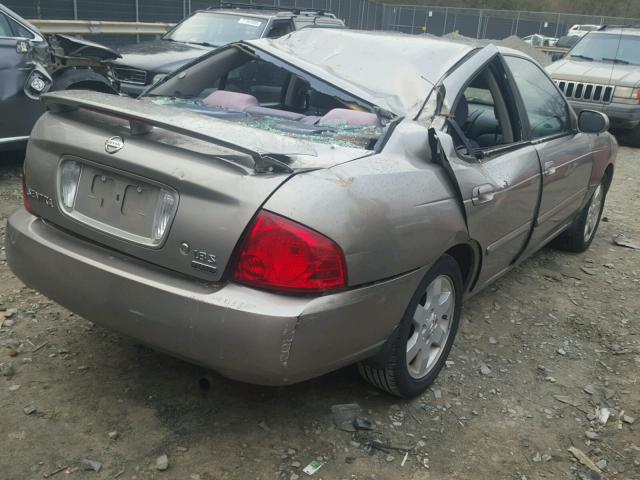 3N1CB51D26L503436 - 2006 NISSAN SENTRA 1.8 GRAY photo 4