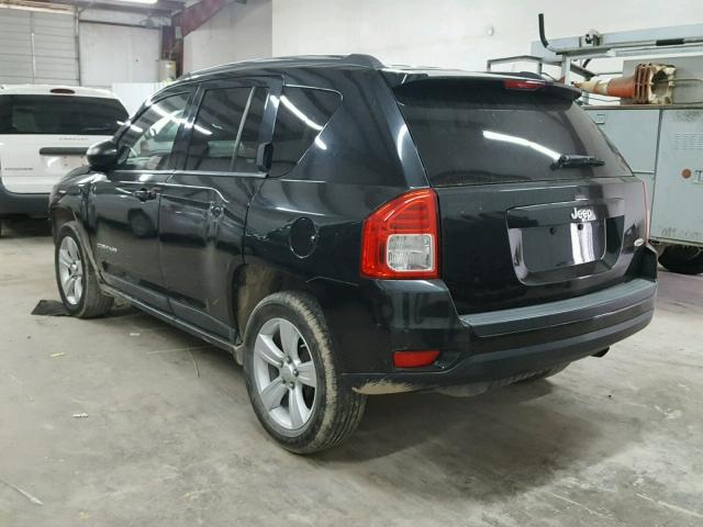 1J4NT1FB2BD189364 - 2011 JEEP COMPASS SP BLACK photo 3