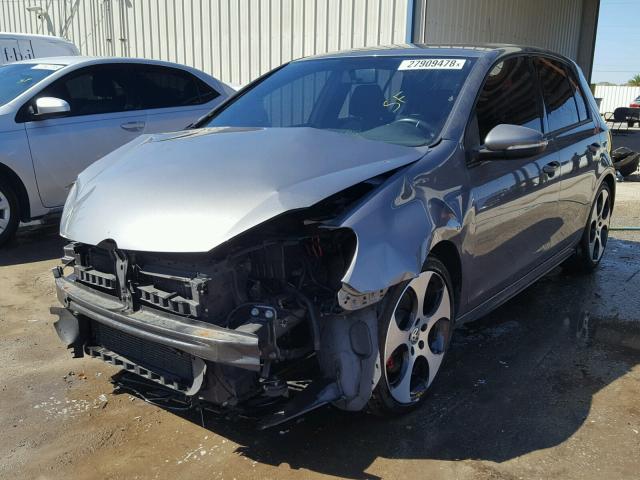 WVWHV7AJ6CW258464 - 2012 VOLKSWAGEN GTI CHARCOAL photo 2