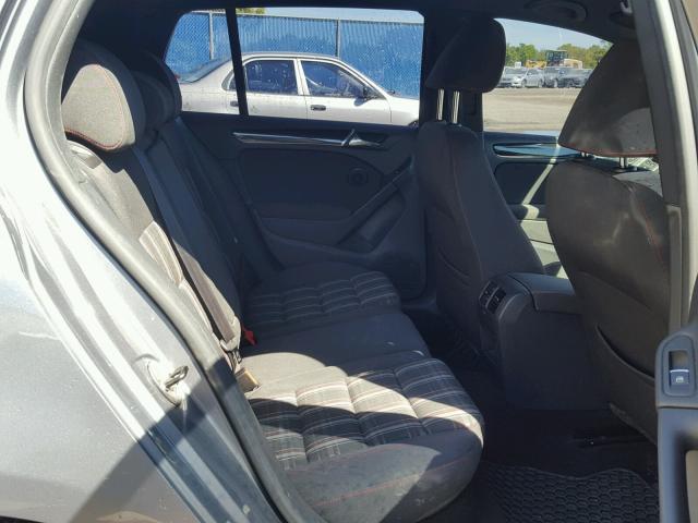 WVWHV7AJ6CW258464 - 2012 VOLKSWAGEN GTI CHARCOAL photo 6